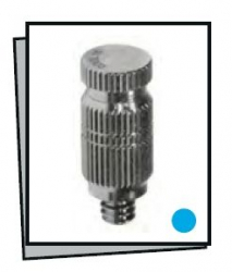 TCN 10/24" Ugello nebulizzazione ripulibile in acciaio noxide + inox con valvola antigoccia - Misura 0.1 - Kit n.10 pezzi  